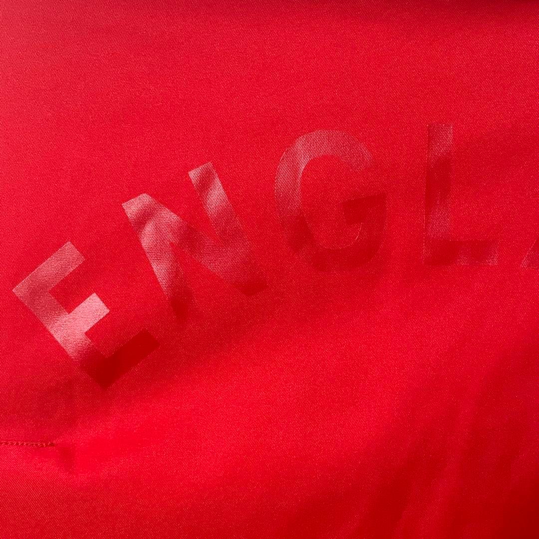 Umbro サッカー　イングランド代表　トラックジャケット　ナイロン　赤　XL