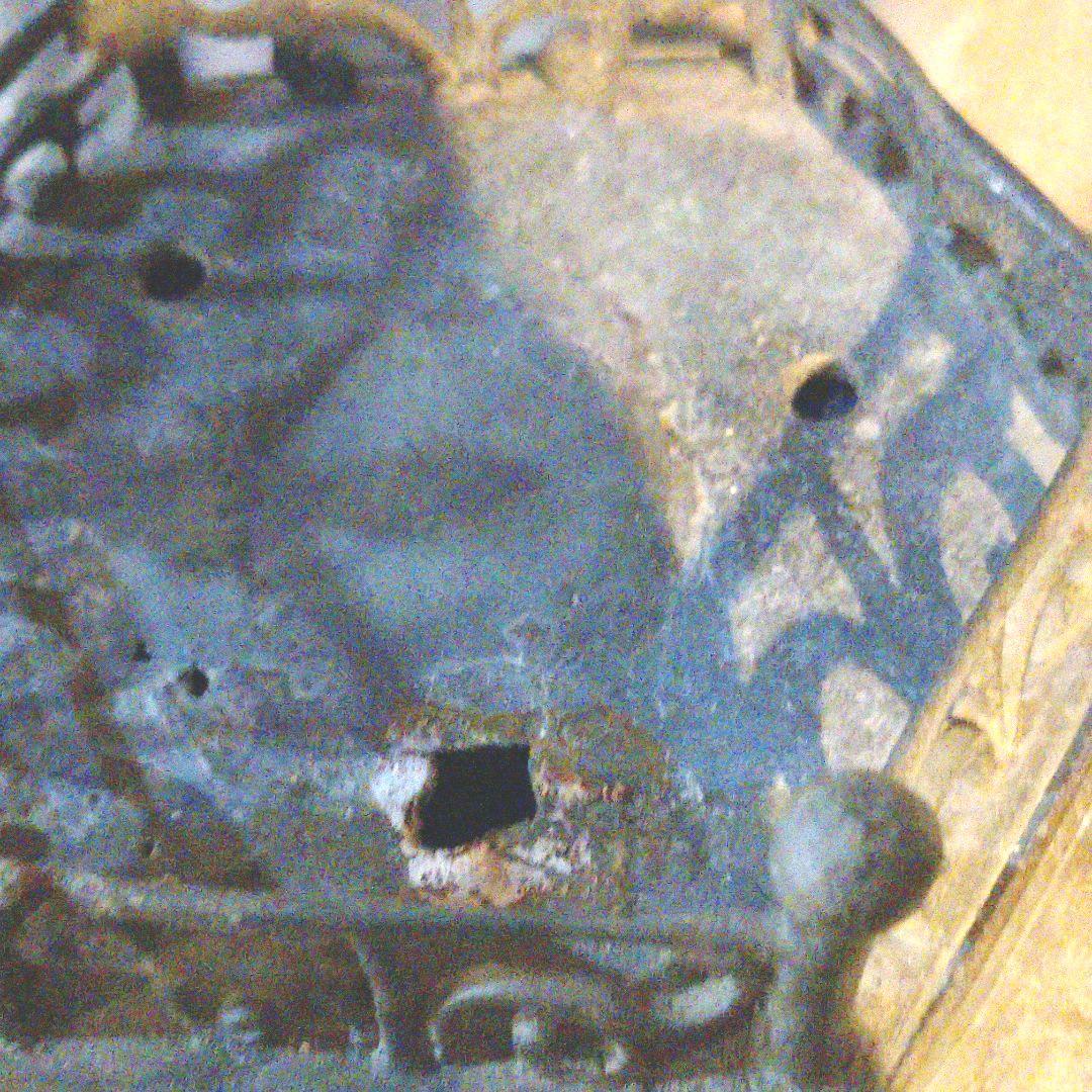 中国　象の置物　金属