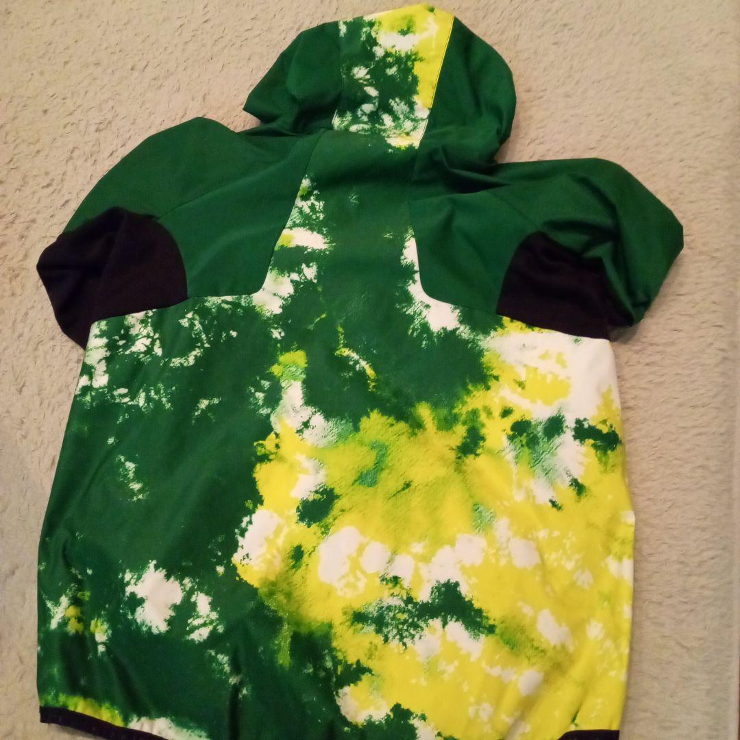 ATHLETA フード付きアウター黄緑150cm・ピステ青色150cmセット