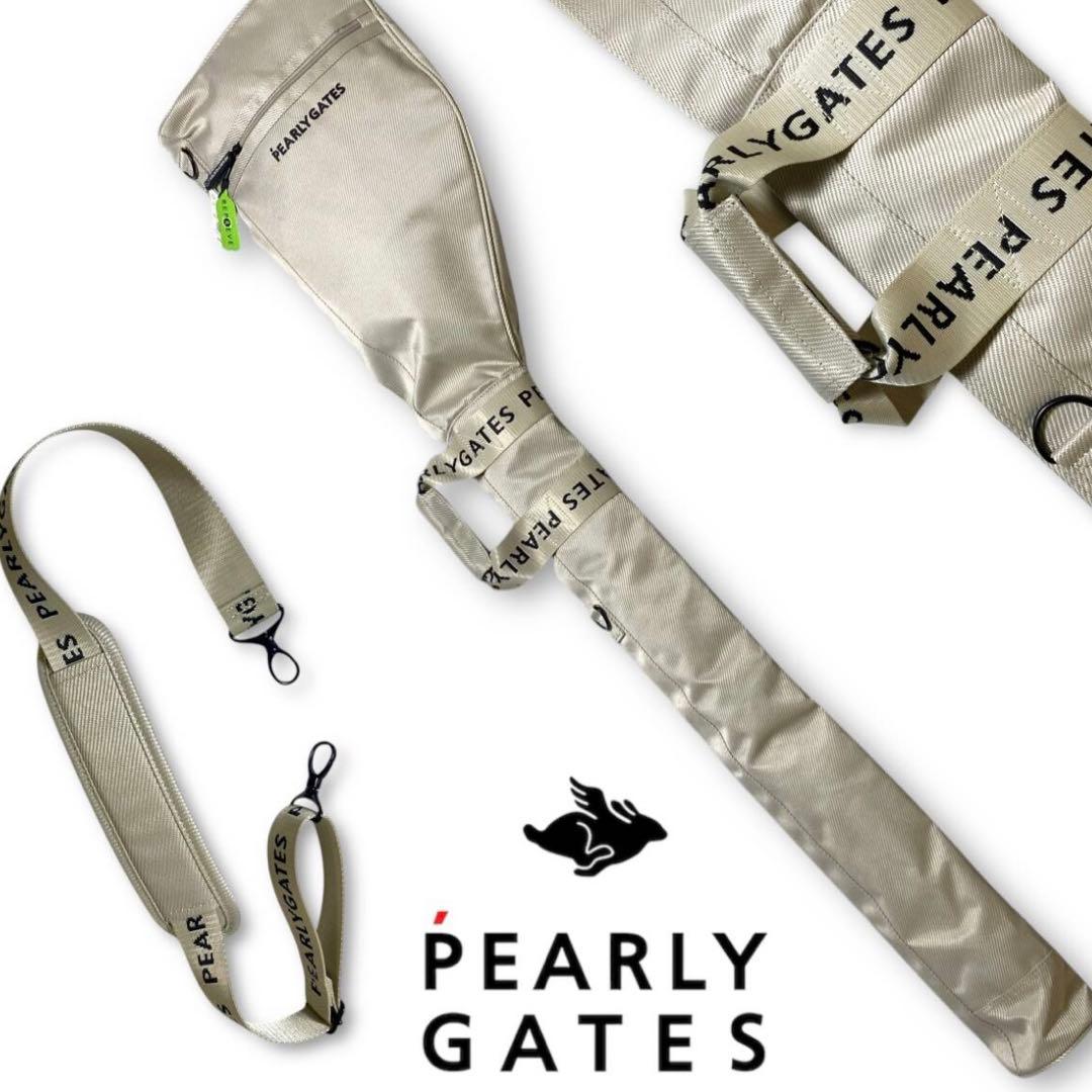 【新品タグ付き】パーリーゲイツ クラブケース ゴールド系 5〜6本用