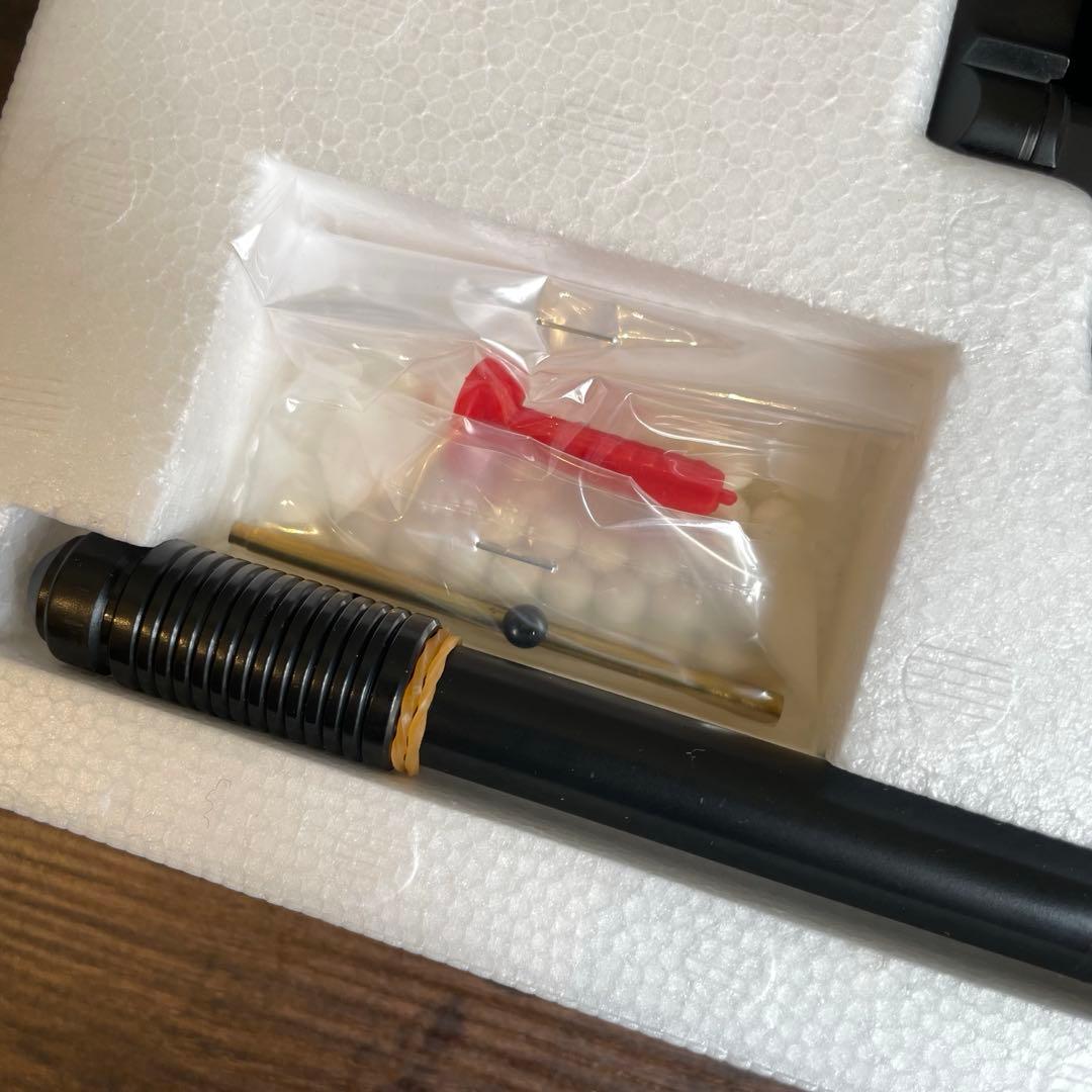 タナカワークス S&W M10 木製グリップ&アダプター付 ガスリボ