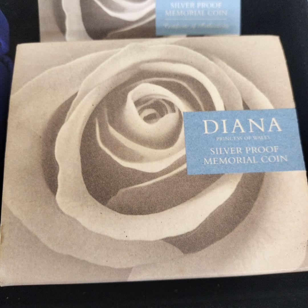 ダイアナ妃追悼記念SILVER PROOF MEMORIALCOIN 