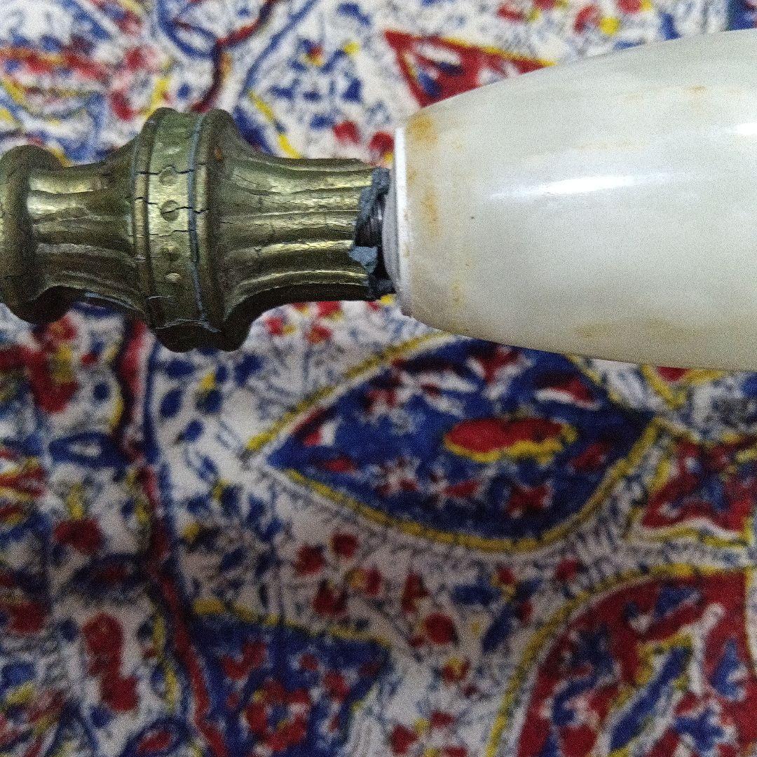 アンティーク ヨーロピアンクリスタルガラス スタンド灰皿