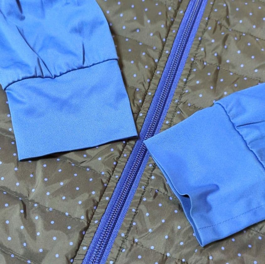 BEAMS GOLF パッカブルドット ダウンブルゾン　L