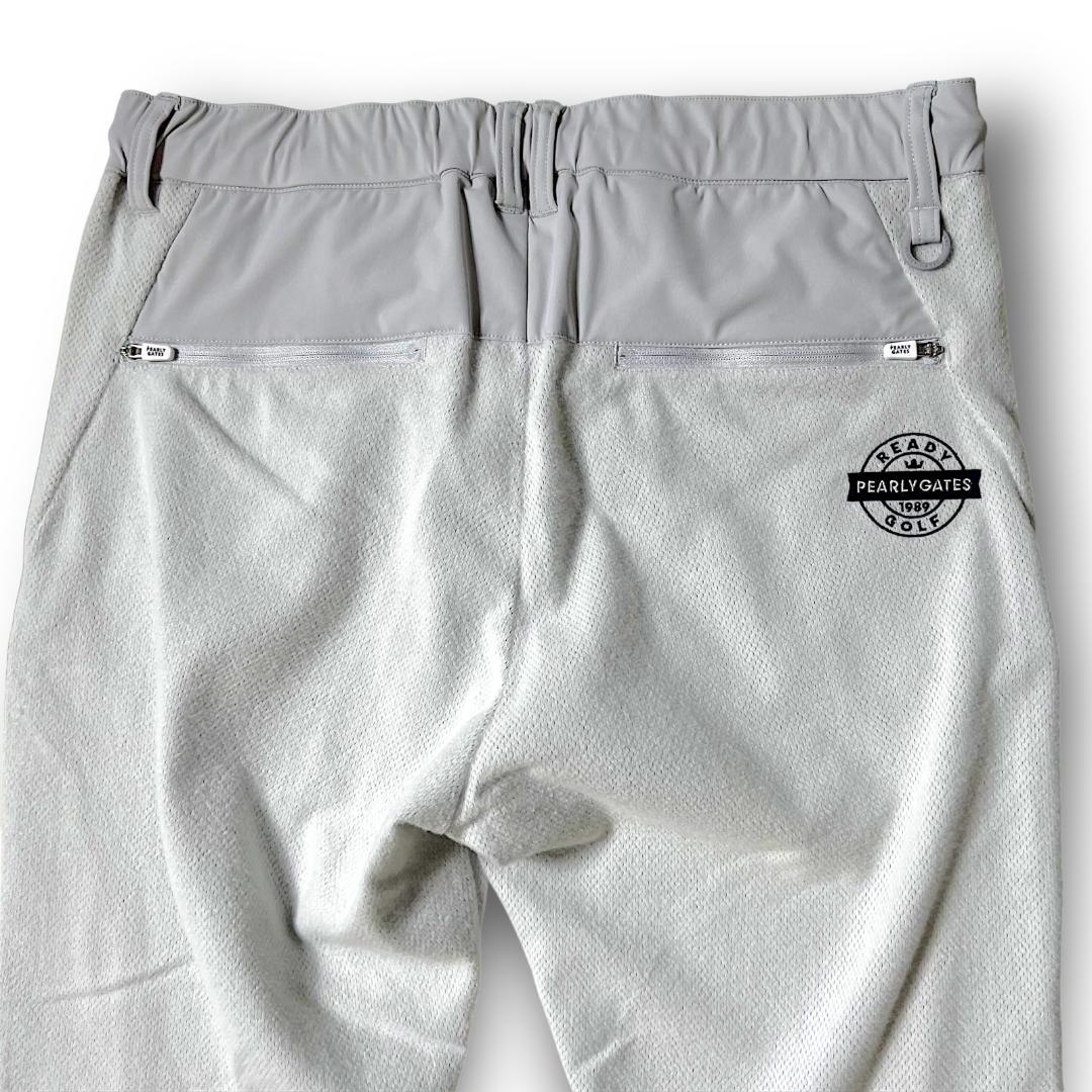 5 パーリーゲイツ メッシュインレー裏起毛パンツ 定価30,800円 下げ札無し