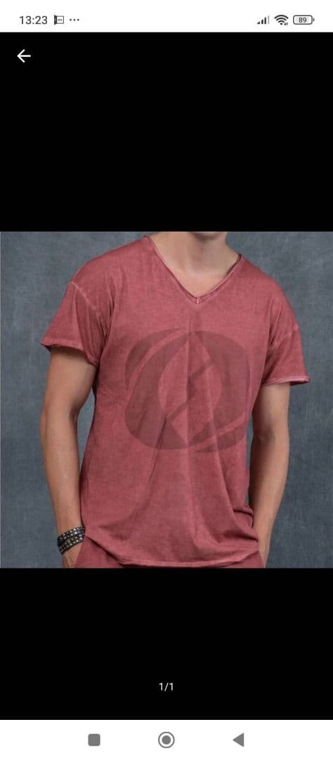 Salsation サルセーション T-shirt Dark Red！