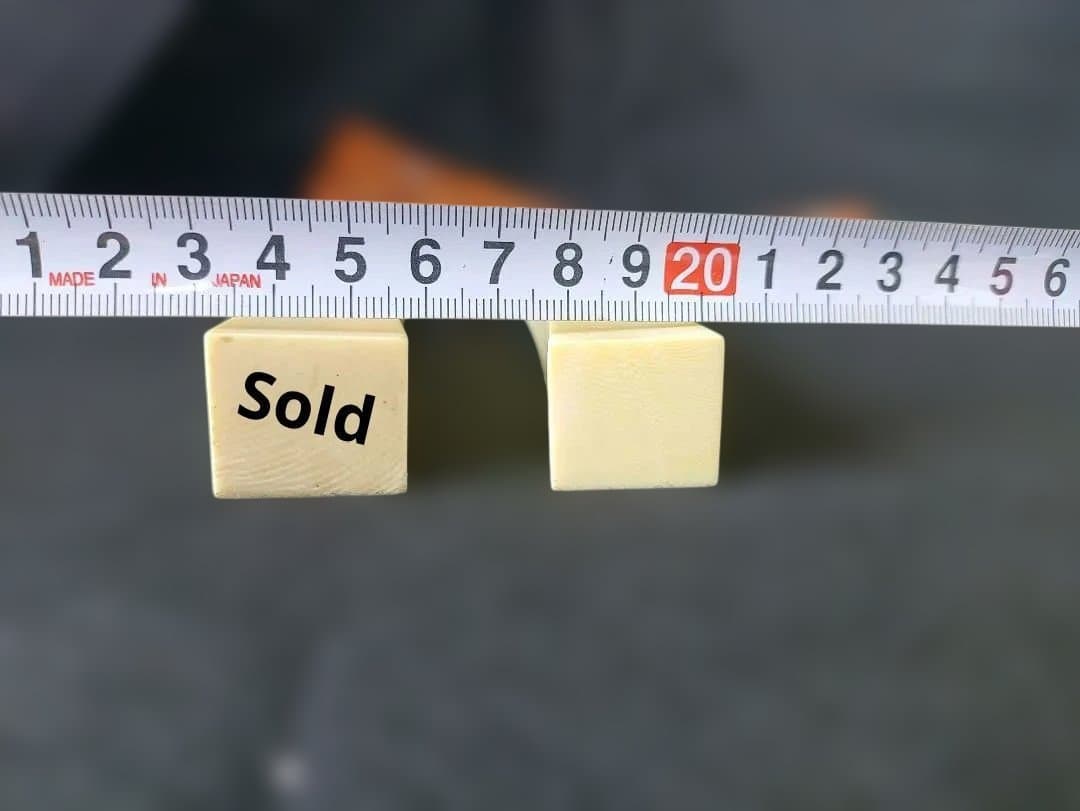 三味線バチ1本　天然素材