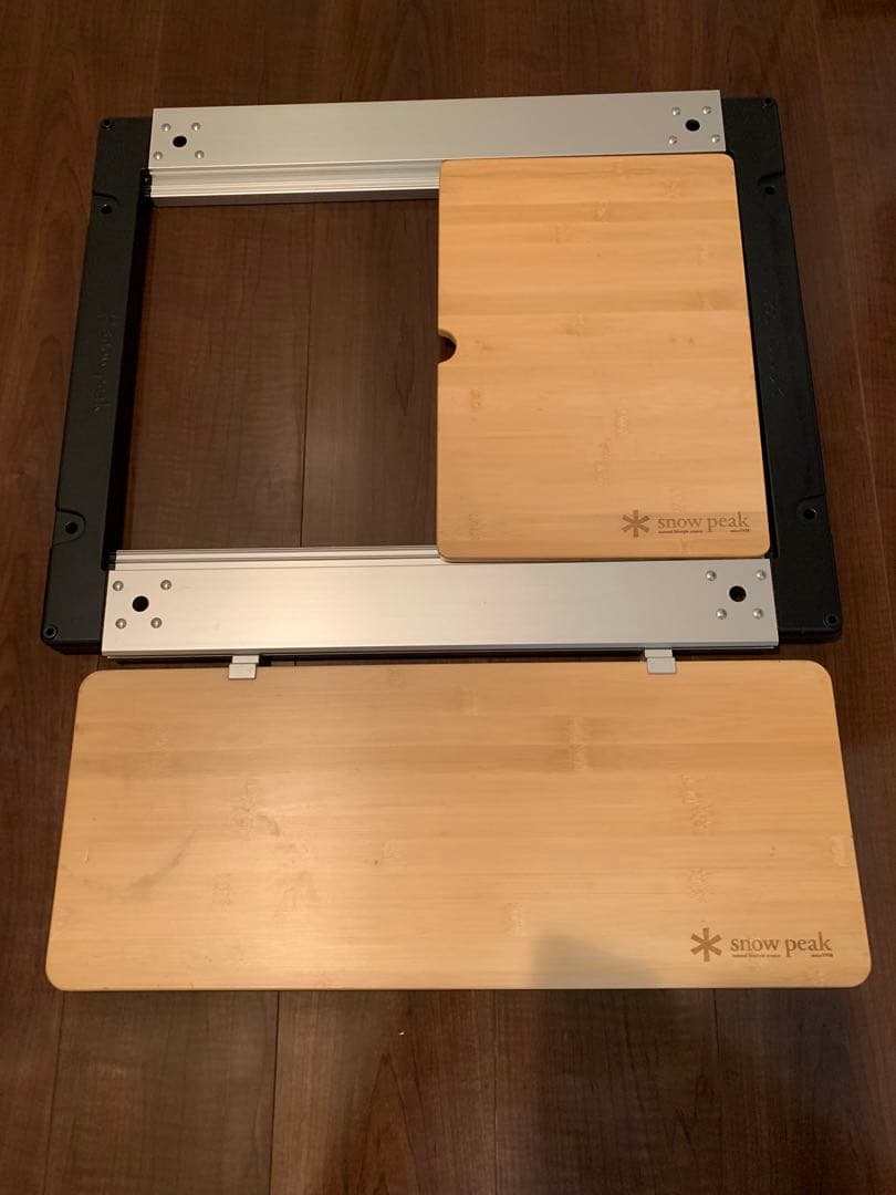 【廃盤】スノーピーク　IGT アイアングリルテーブル フレームショート・脚セット