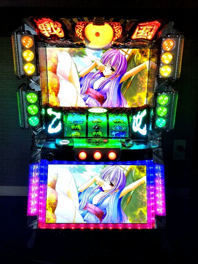 美品　パチスロ　スロット 実機 戦国乙女~TYPE-A~　タイプA+　戦国乙女