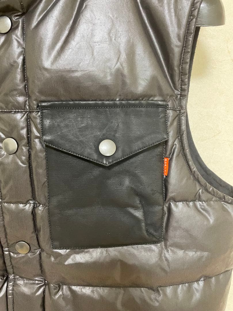 BURTON HERITAGE ダウン ベスト S ブラック 黒 バートン