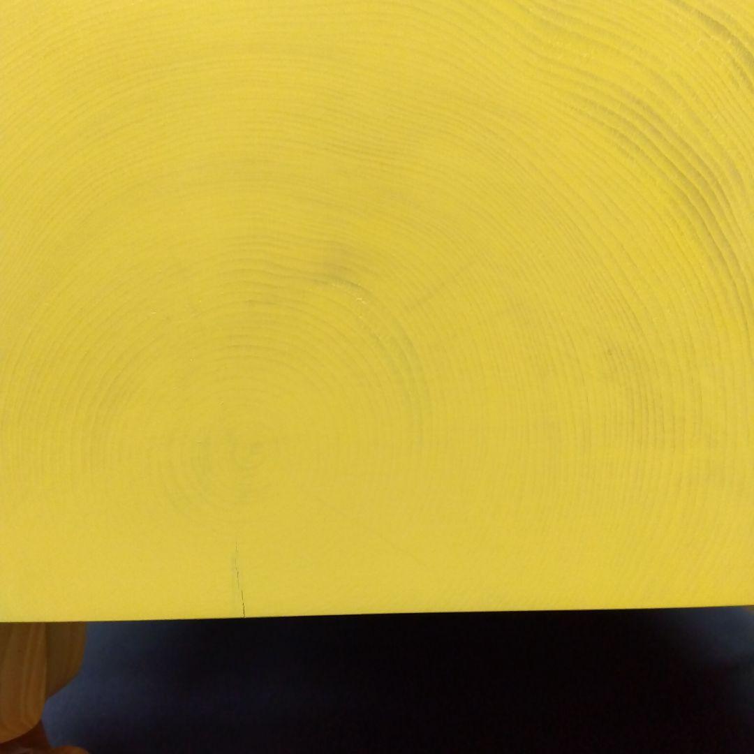 【国産　本榧　4寸碁盤　芯持ち】