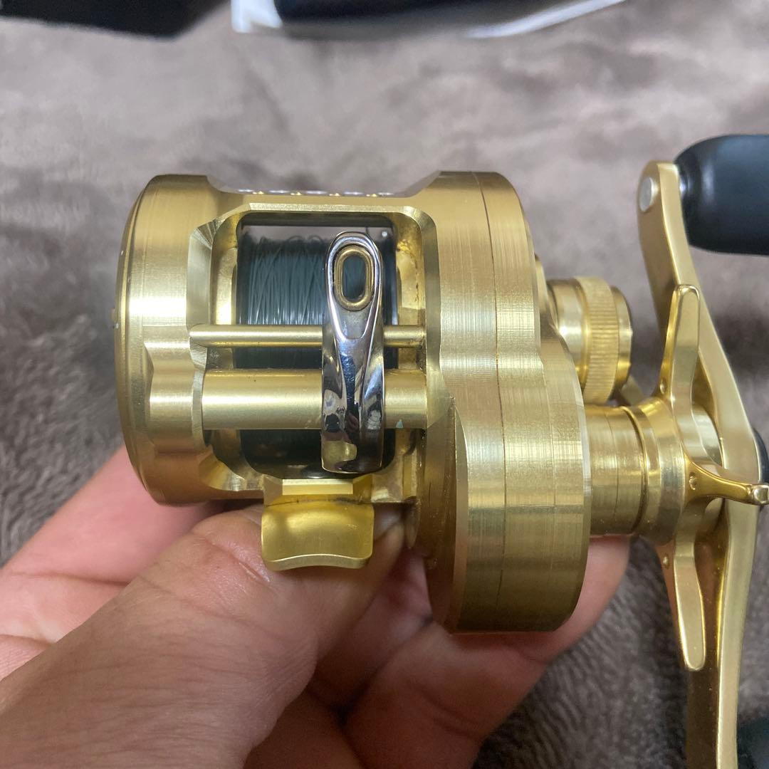 シマノ21カルカッタコンクエスト 101(ローギア、左巻き)