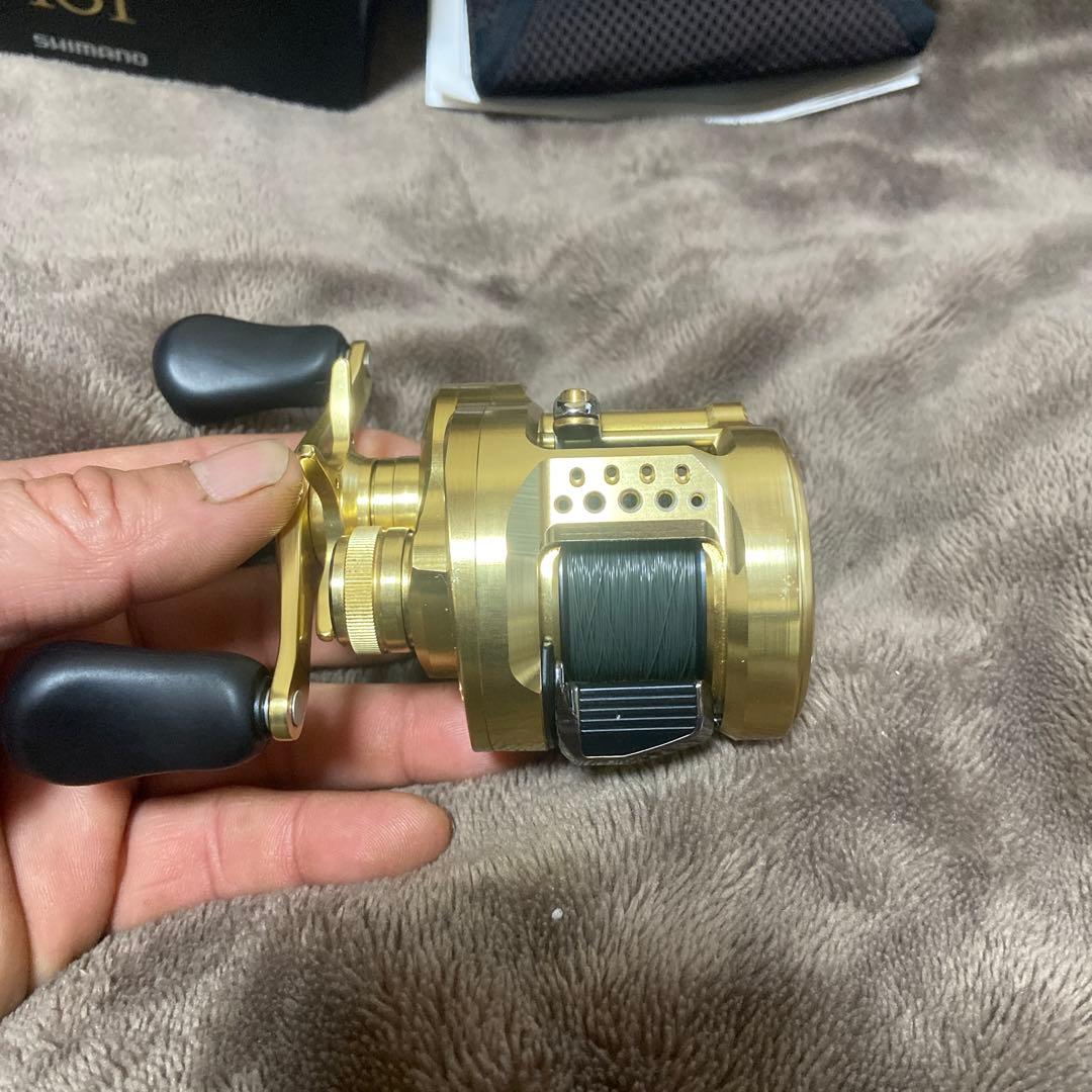 シマノ21カルカッタコンクエスト 101(ローギア、左巻き)