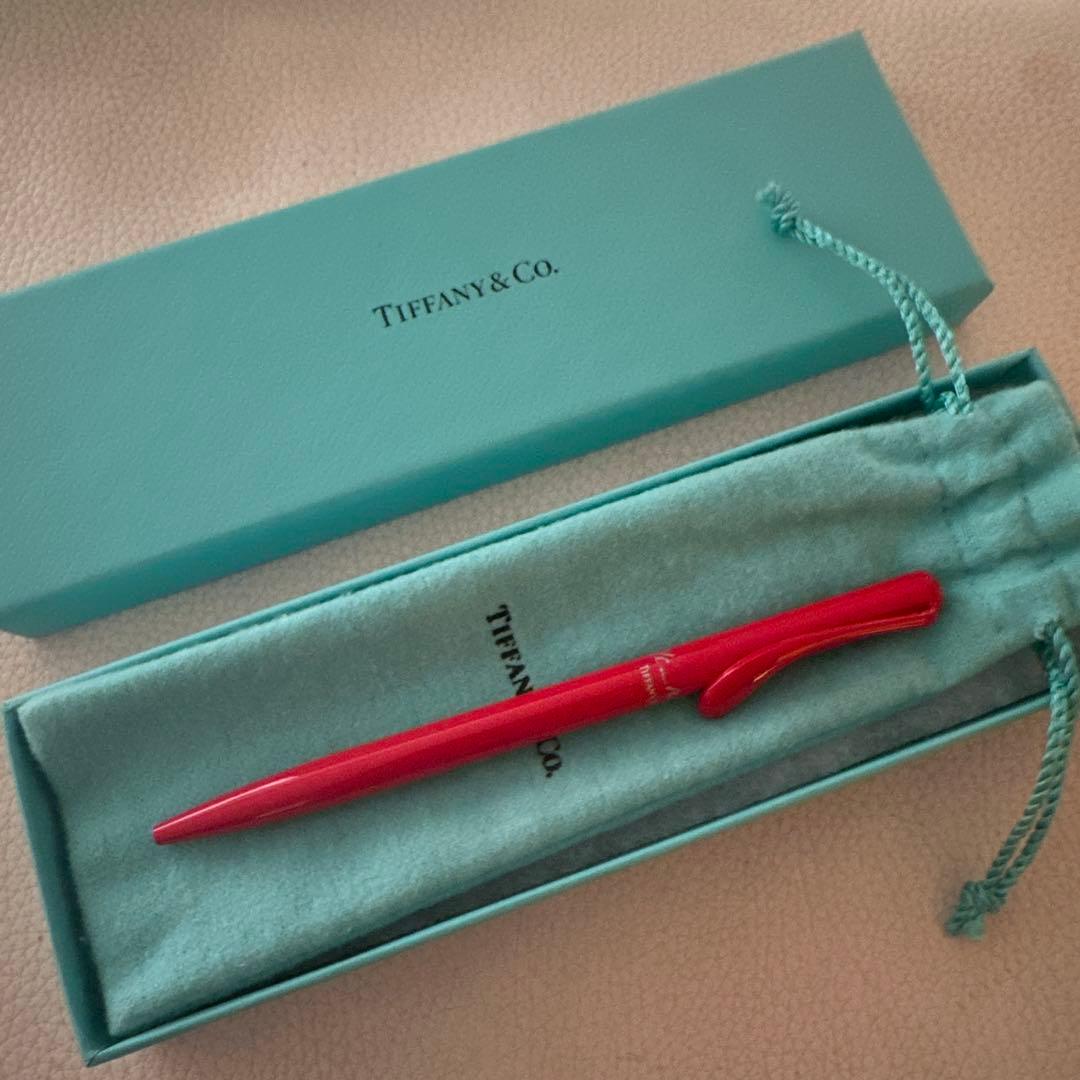 新品.未使用　Tiffany& Co. エルサ・ペレッティ™ ボールペン　赤