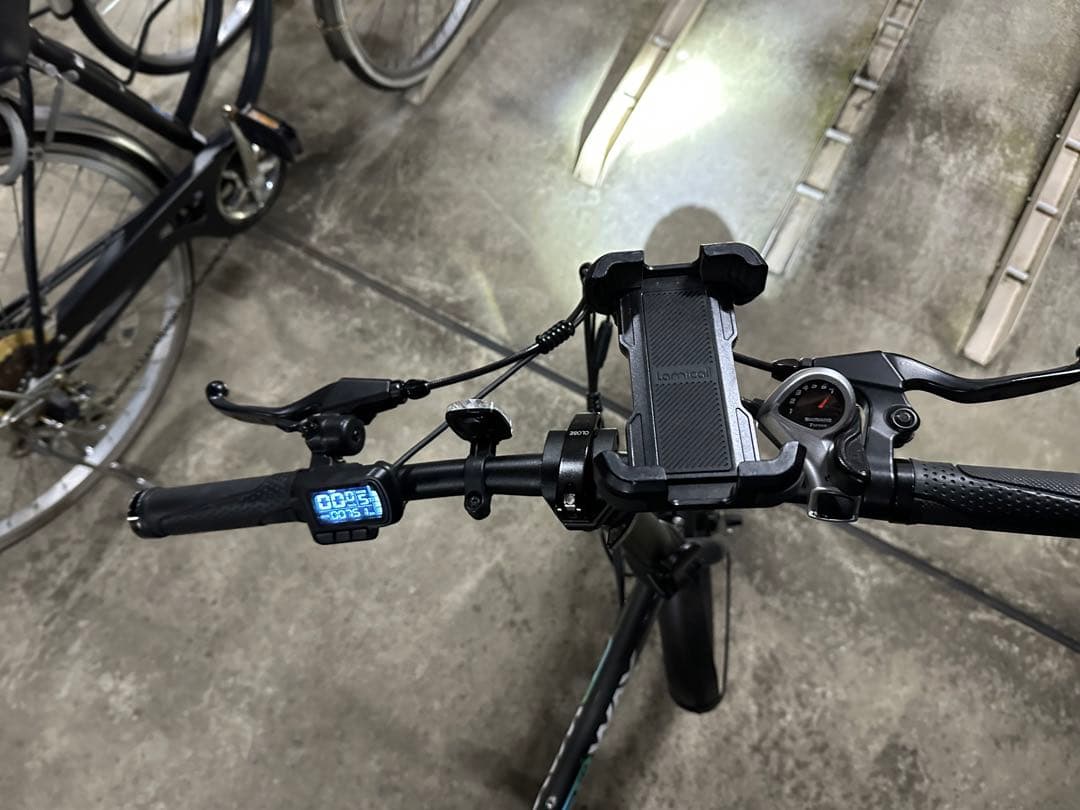 ※linola 　　ERWAY A-01 折りたたみ電動自転車 グレー