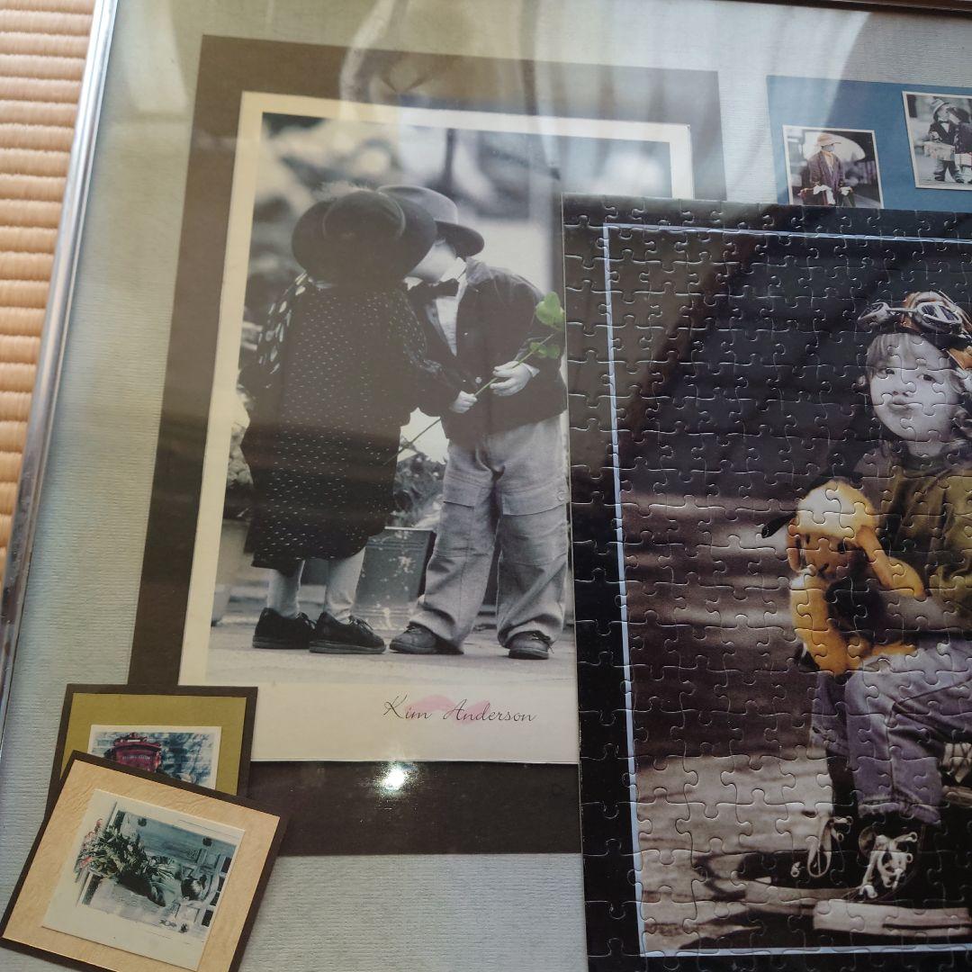 キム・アンダーソン　おしゃまなライダーパズル　完成品＆切り抜き