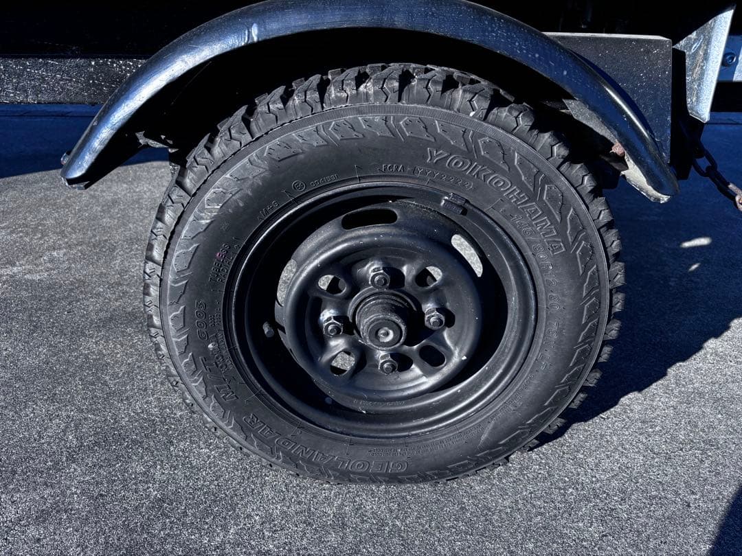 キャンパートレーラー　軽カーゴトレーラー