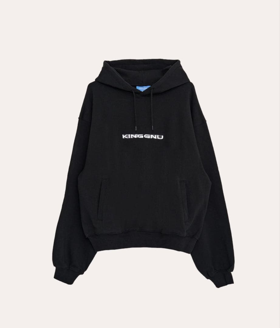 KING GNU CEN+RAL TOUR OFFICIAL パーカー黒　M