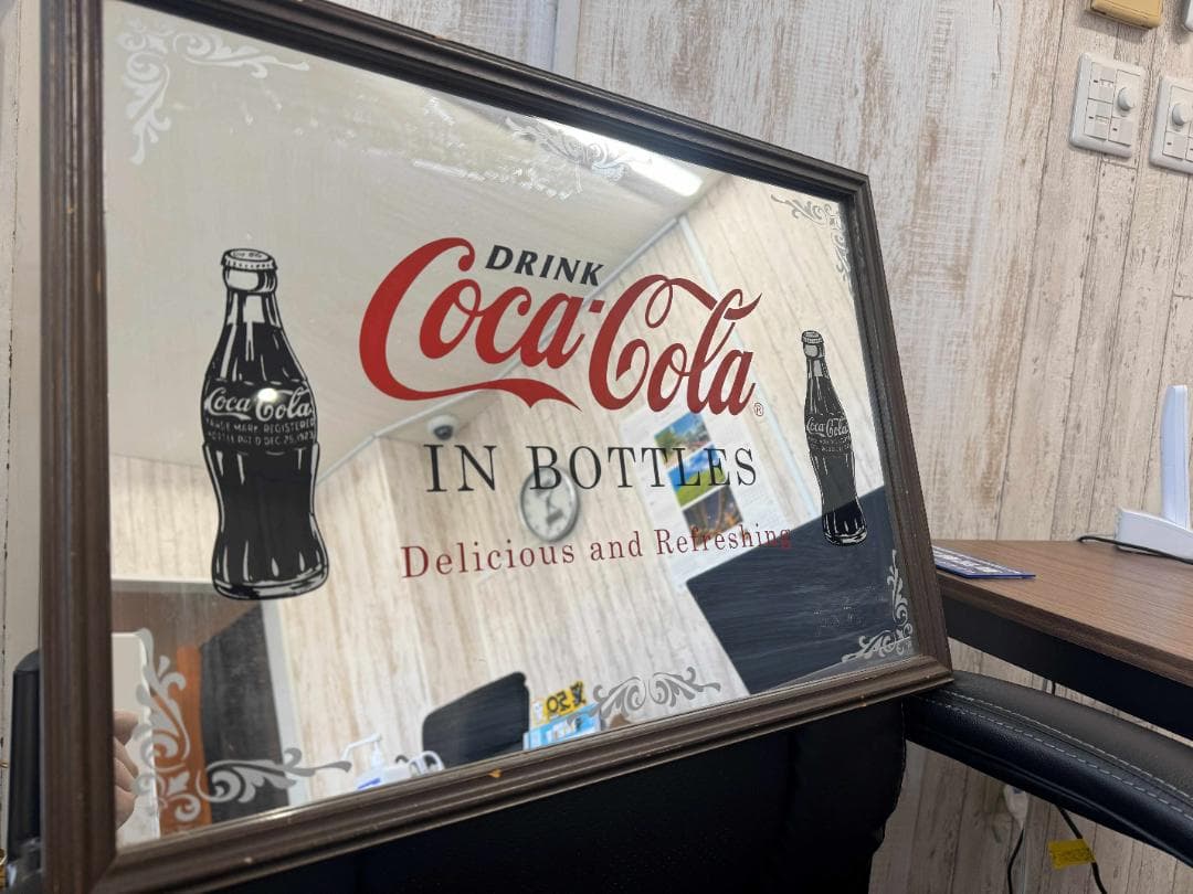 Coca-Cola パブミラー