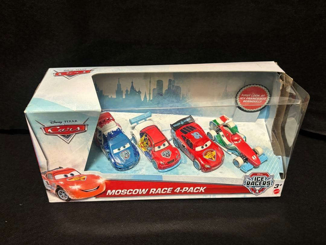MOSCOW RACE 4-PACK 1個　カーズ　マテル　マックィーン　デ