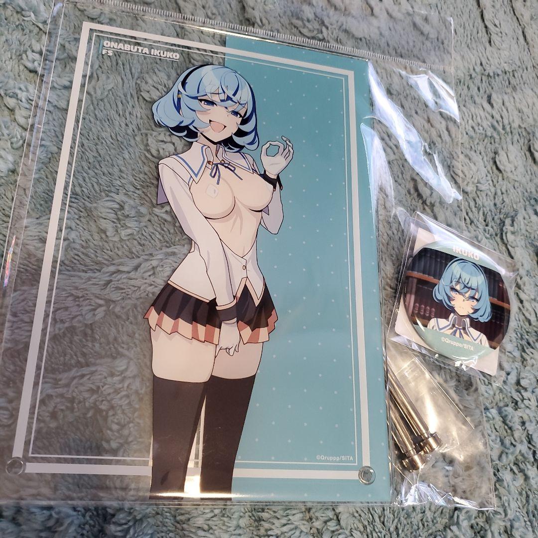 B賞いくこ A5 アクリルパネル バッジ付き