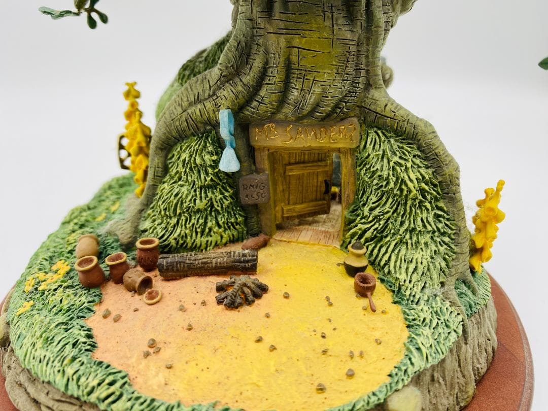 ディズニー WDCC くまのプーさん ツリーハウス ミニフィギュア３体