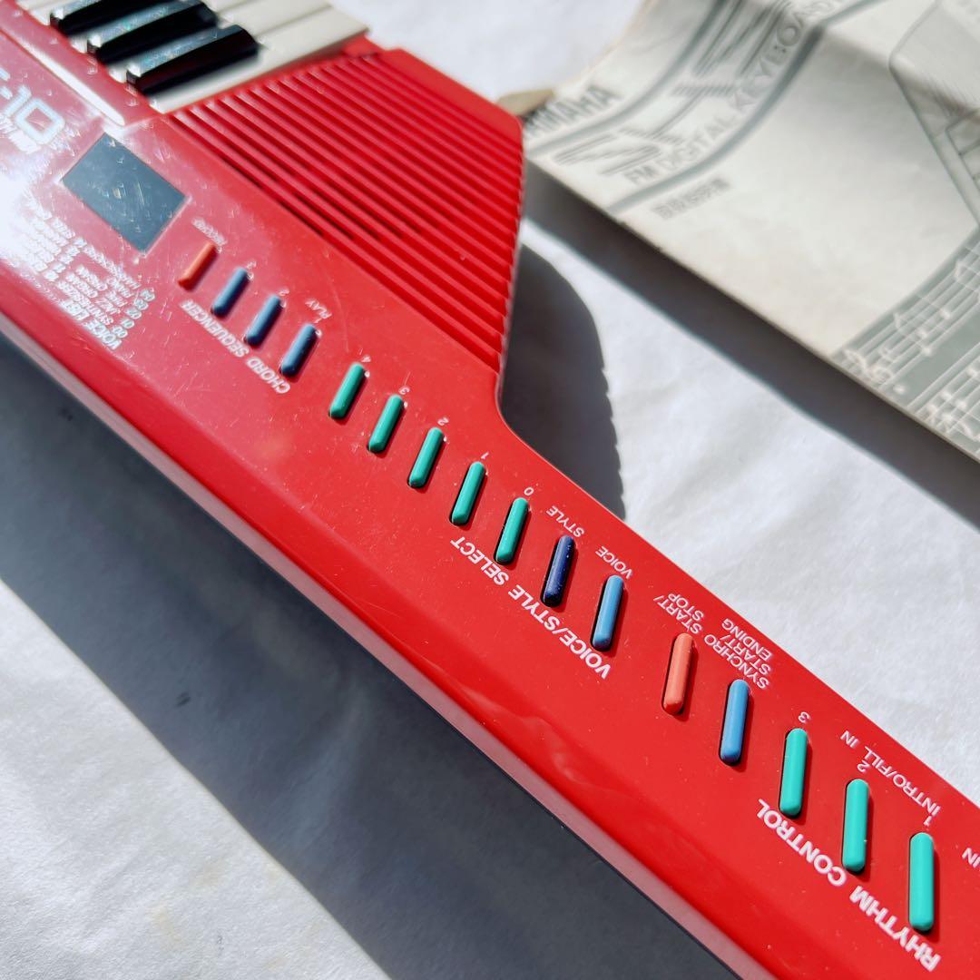 美品✨ヤマハ ショルダーキーボード SHS-10R レッド