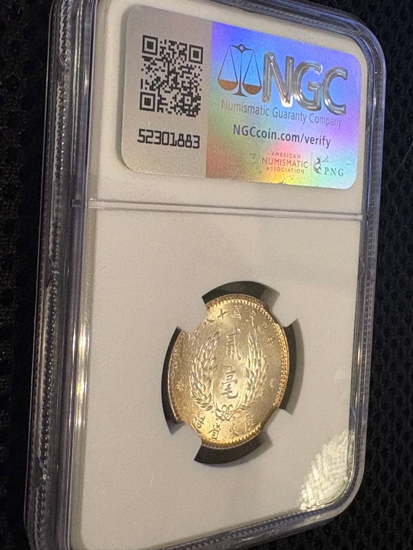 中華民国18年（1929） 広東省 20セント