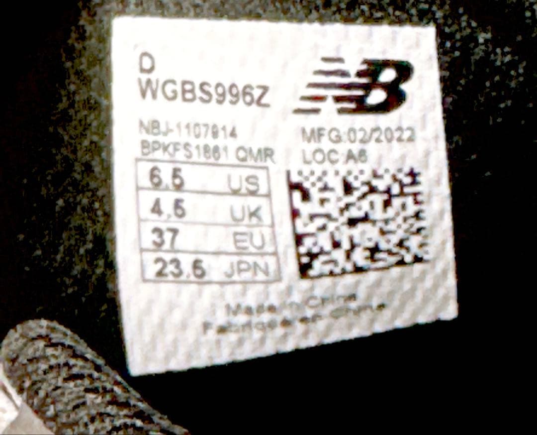 New Balance ゴルフシューズ WGBS996Zシルバー