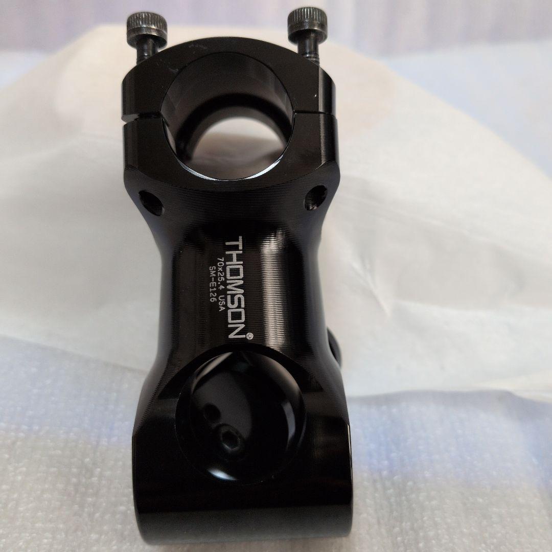 THOMSON ステム コラム径OS.25.4ミリmm 70mm 0度ブラック