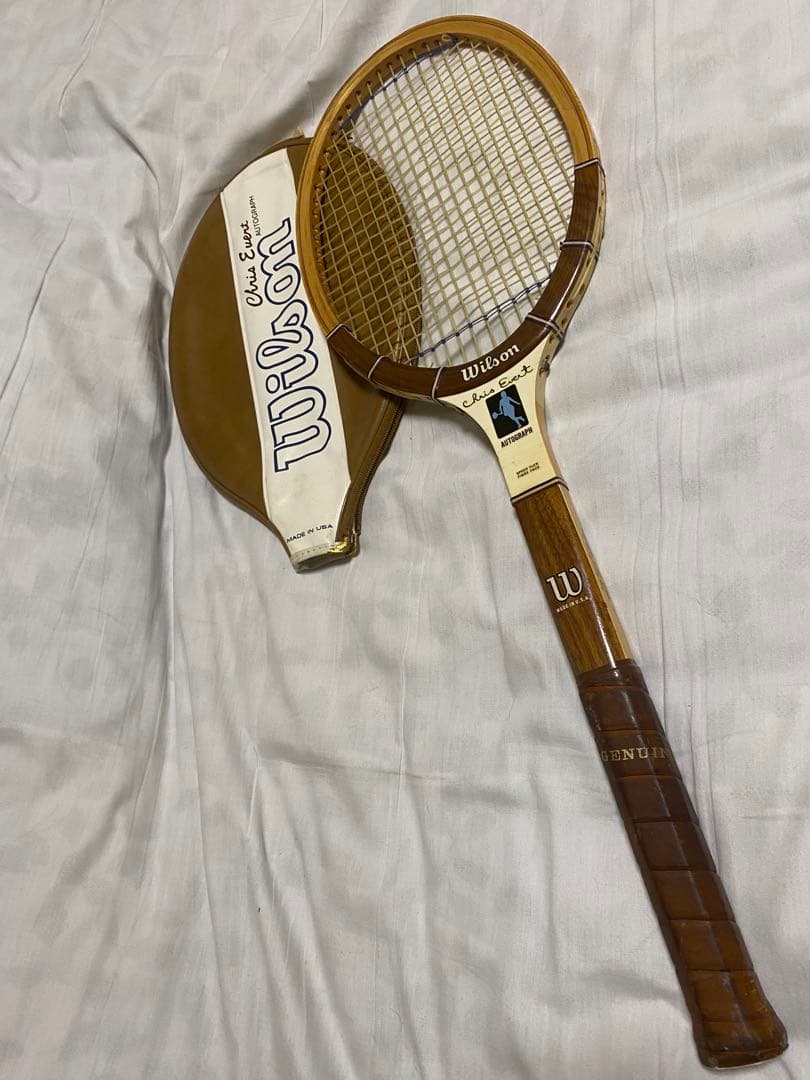 Wilson Chris Evert テニスラケット ケース付き