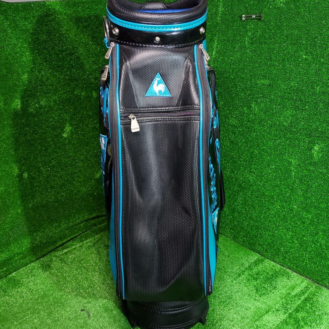 【超美品】le coq sportif ゴルフバッグ　キャディバッグ