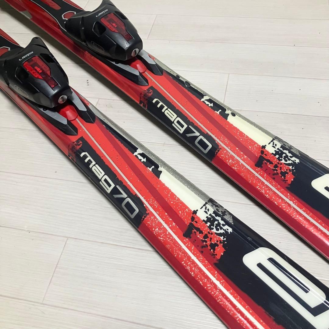 ストック付/elan mag70 エラン スキーセット160cm