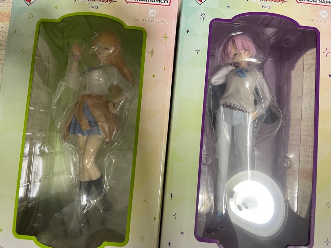 学園アイドルマスター 一番くじpart3 A賞有村麻央　B賞紫雲清夏 セット