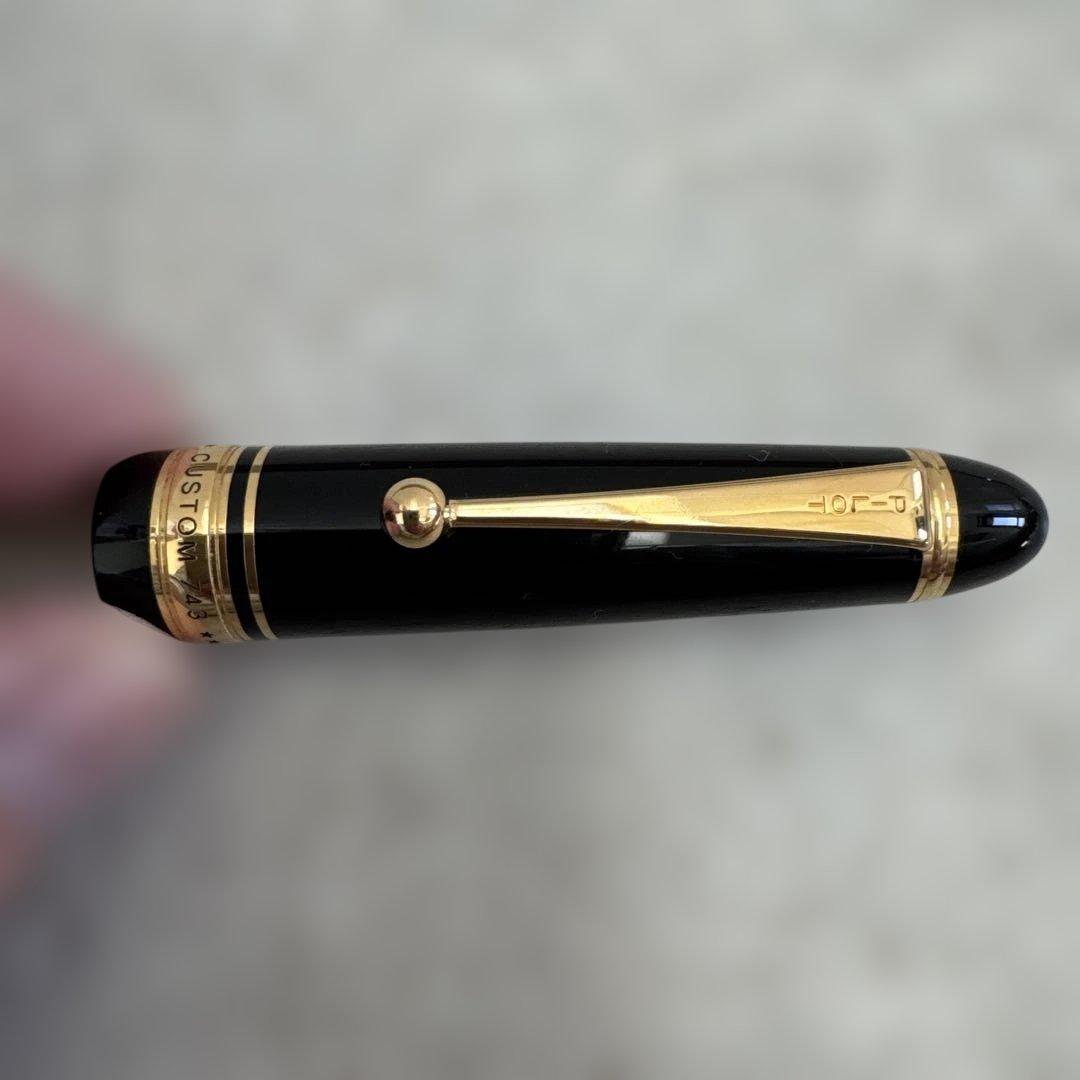 パイロット 万年筆 カスタム743 ペン先FM(やや硬めの中細字)