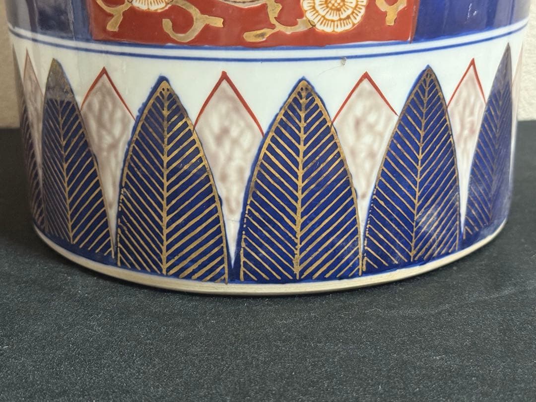 伊万里　錦絵　傘立　古民具　送料込み251025