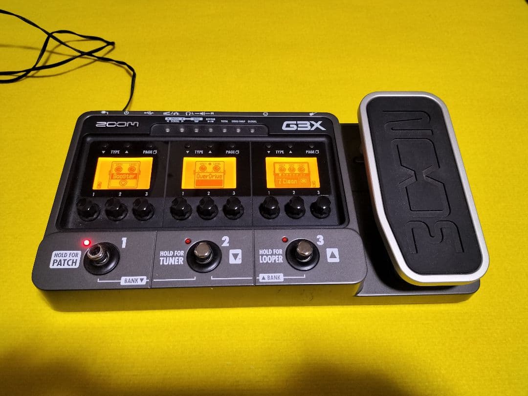 ZOOM G3X ギターエフェクター