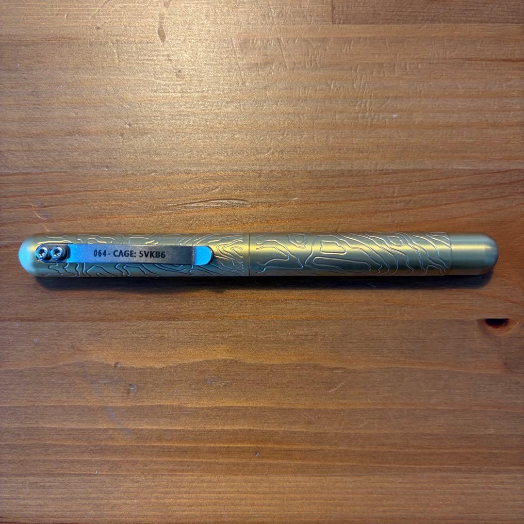 【新品•未使用】Maratac Embassy Pen Brass 真鍮 064