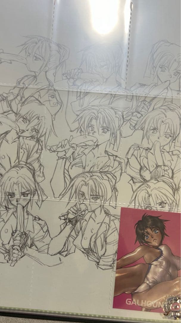 士郎正宗　GALGREASE 2nd マルチパーパスバインダー　フルコンプオマケ