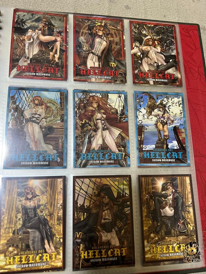 士郎正宗　GALGREASE 2nd マルチパーパスバインダー　フルコンプオマケ