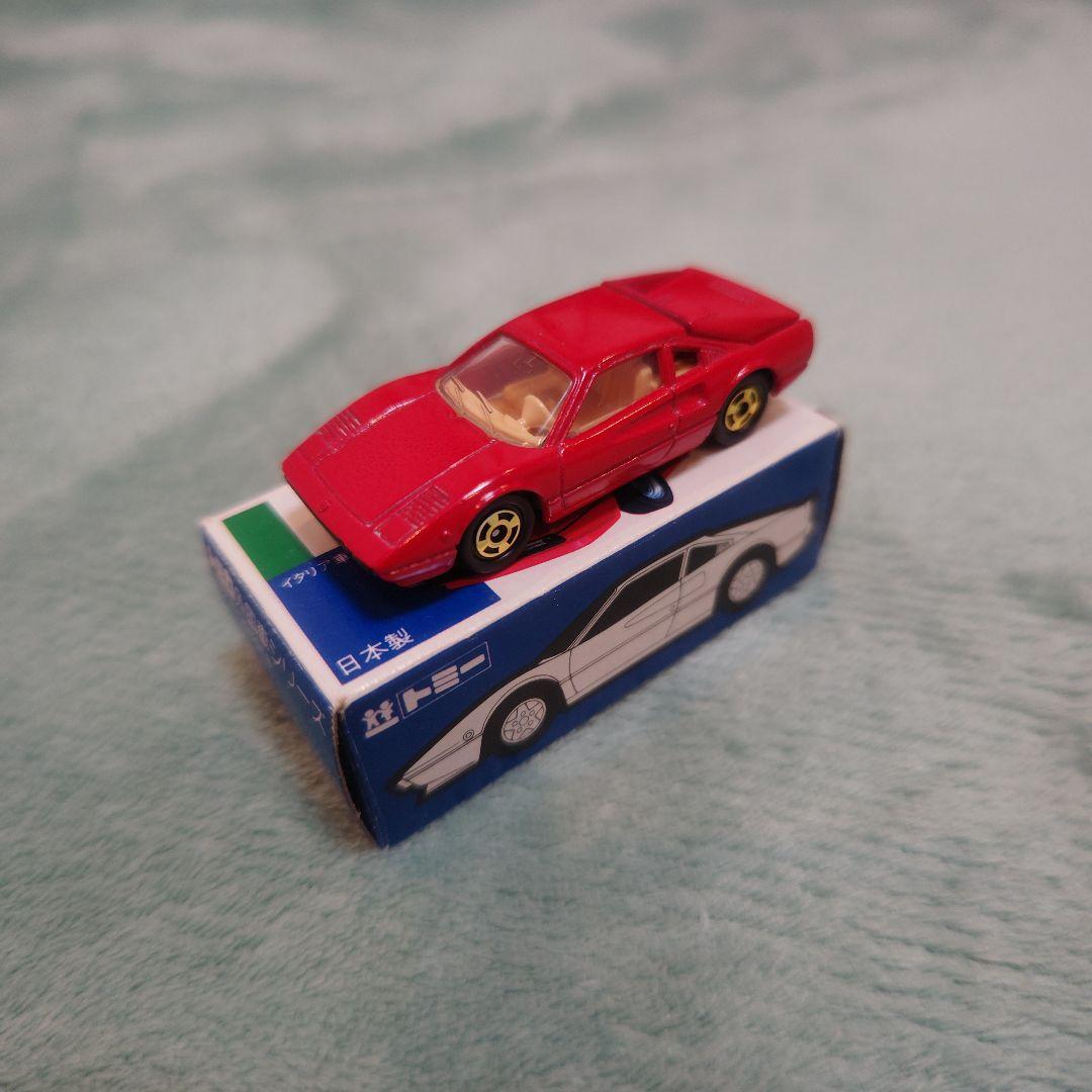 青箱 輸出トミカ F35-1-7 フェラーリ308GTB 一般輸出 日本製