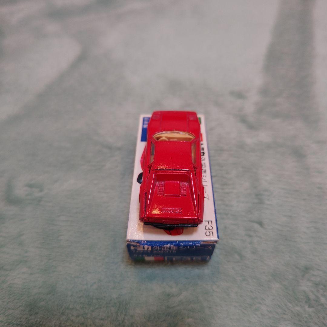 青箱 輸出トミカ F35-1-7 フェラーリ308GTB 一般輸出 日本製