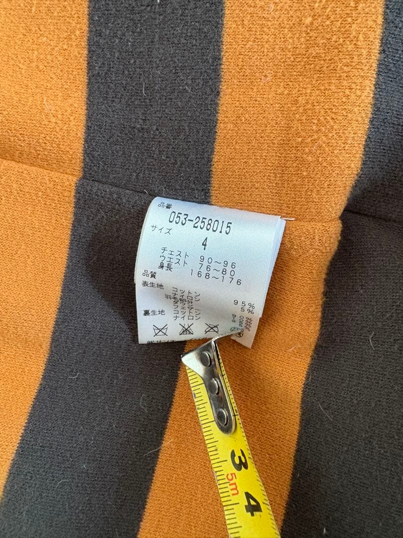 PEARLY GATES ストライプ ダウンベスト　パーリーゲイツ