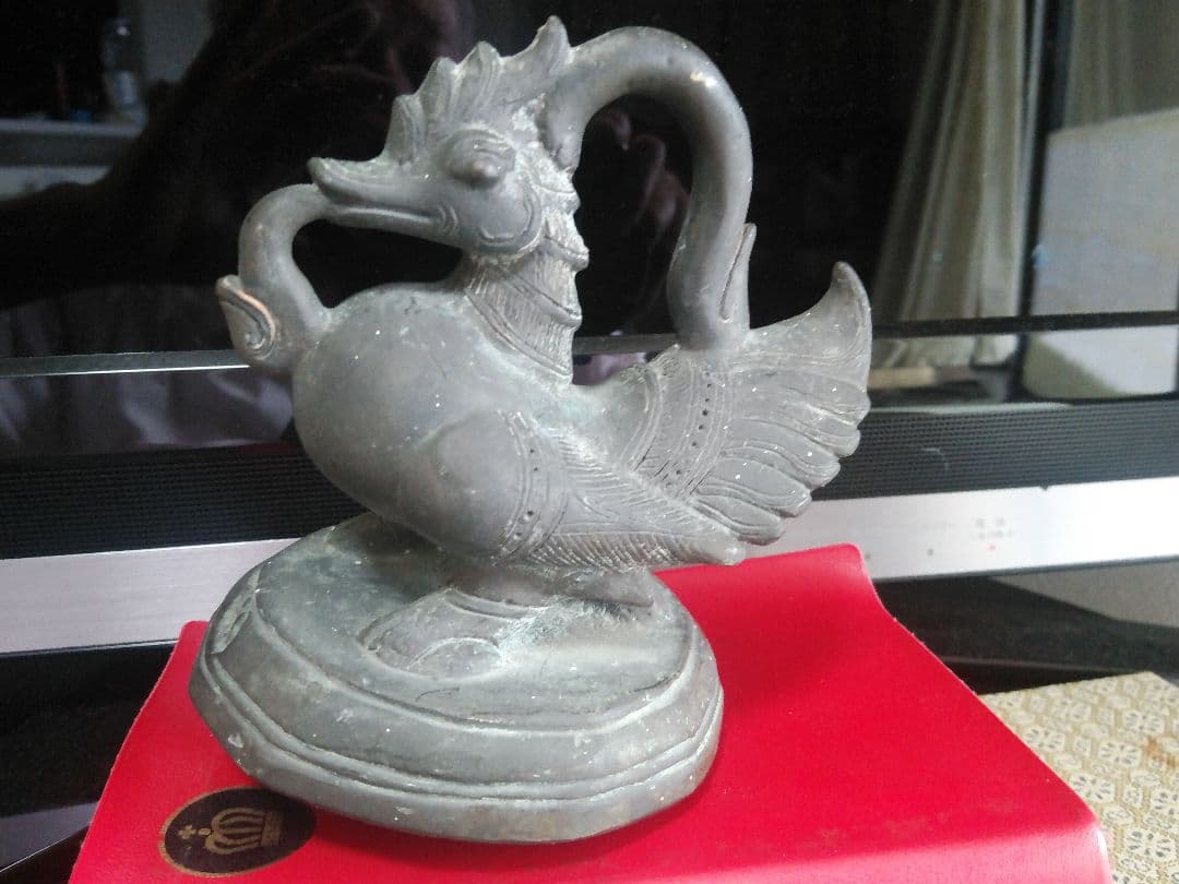 Antique品、メコン川の骨董品、オピウムウエイト、超大型、分銅、ミャンマー