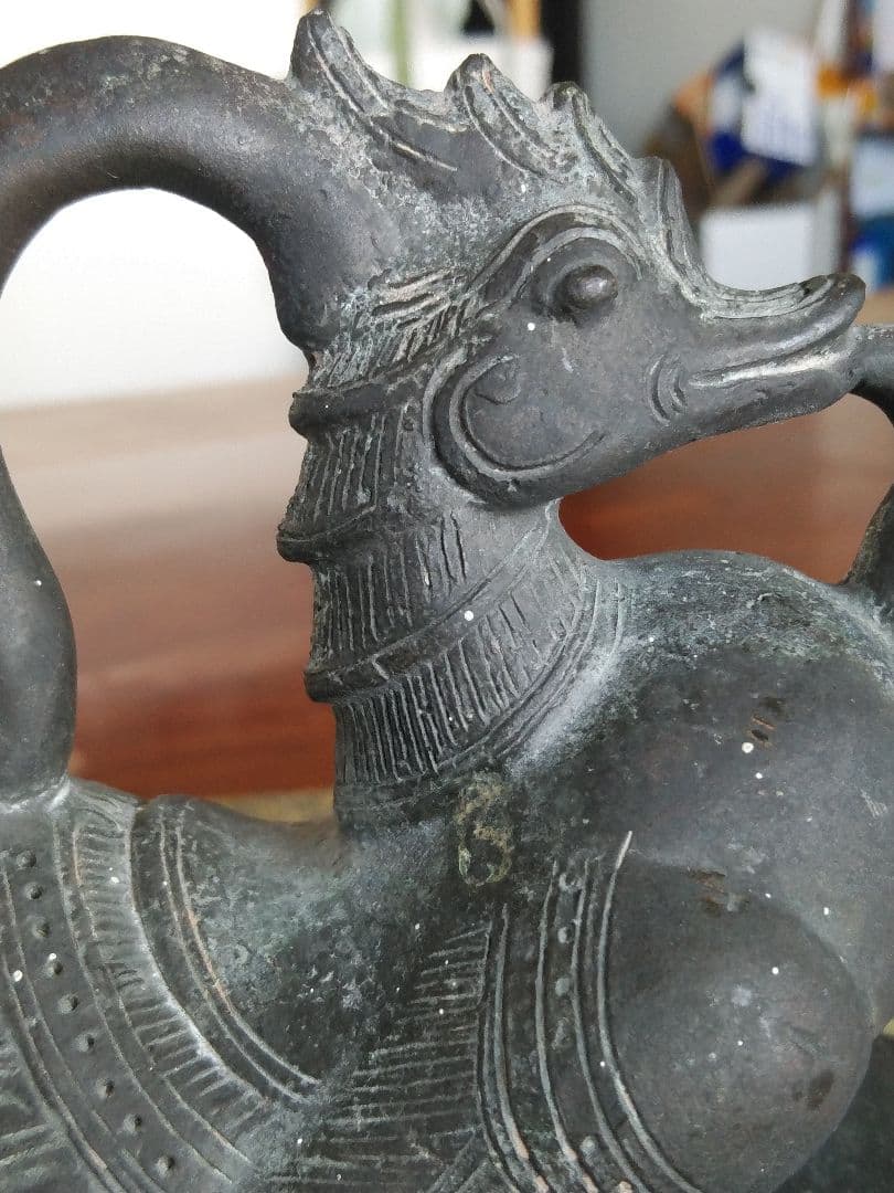 Antique品、メコン川の骨董品、オピウムウエイト、超大型、分銅、ミャンマー