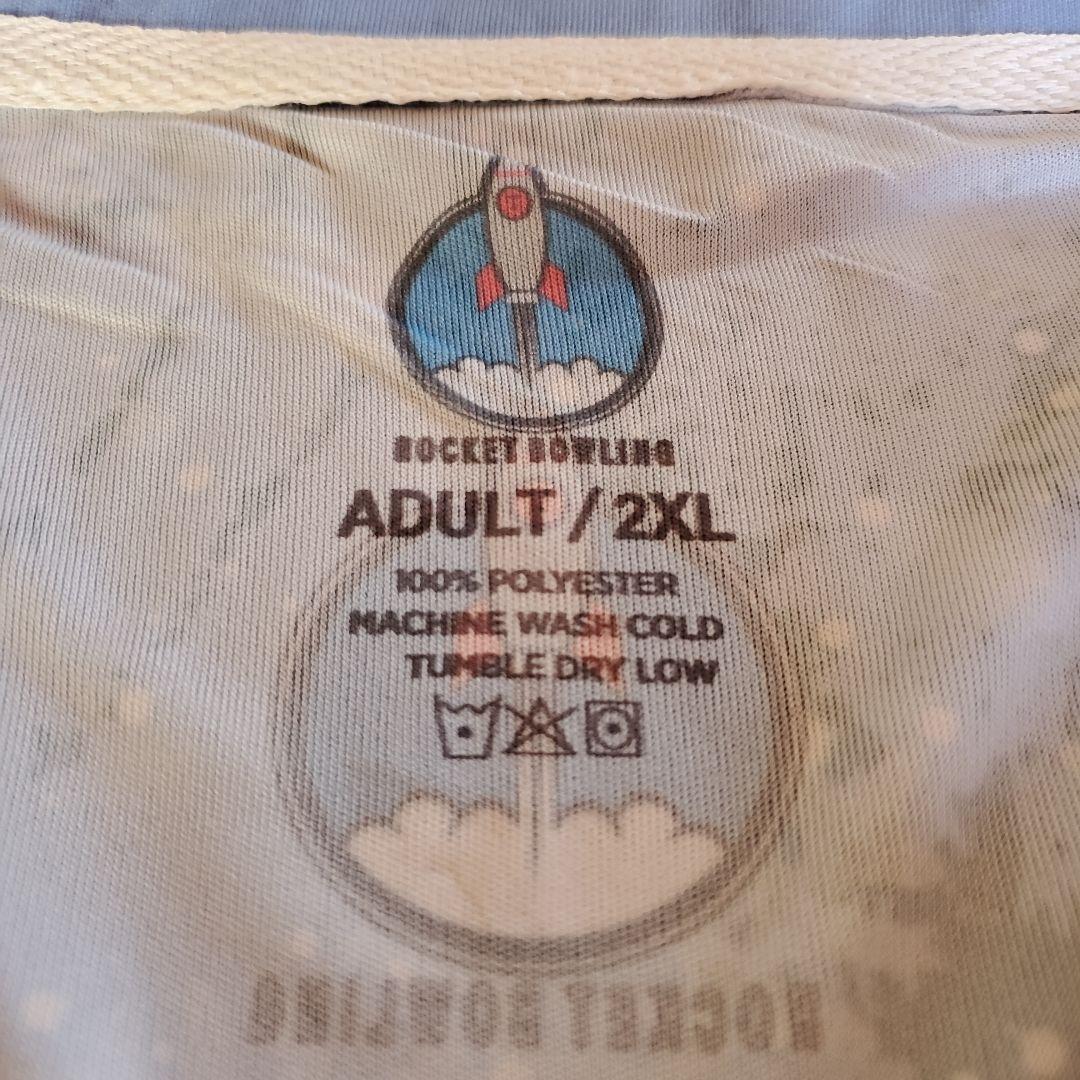 日本未発売✨ブラックウィドー【日本サイズ4L】ブルー　蜘蛛　大きめ　ボウリング