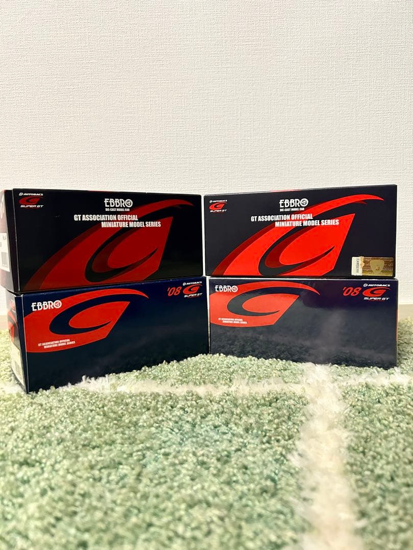 EBBRO SUPER GT 1/43 ミニカー 4台セット