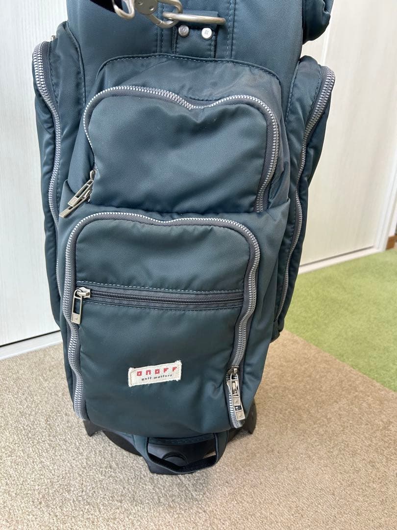 【送料込】ONOFF キャディバッグ ブルー