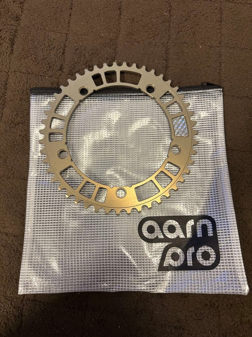 aarn pro チェーンリング 47T ゴールド