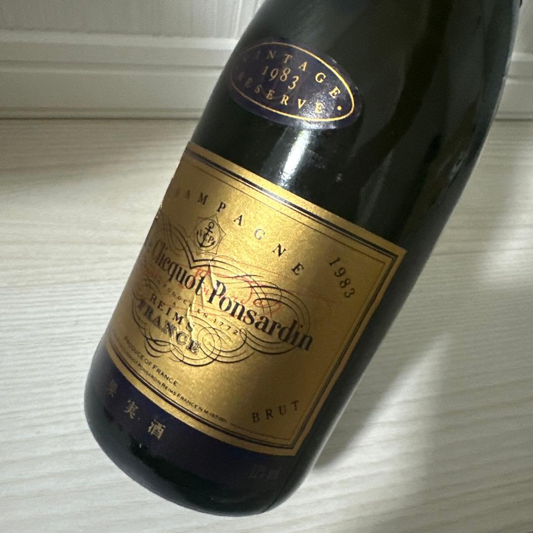 その他 Veuve Clicquot Ponsardin 1983 Brut
